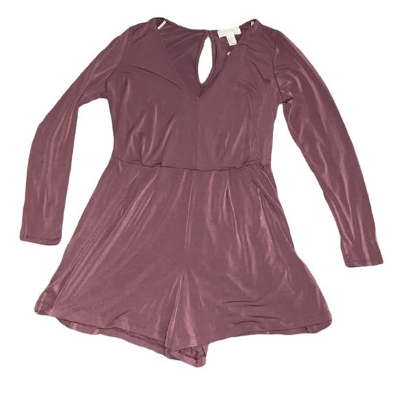New Mauve Jumpsuit Romper 1X - Picture 2 of 7